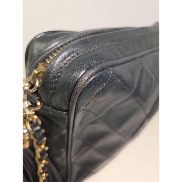 Coco Chanel Black Quilted Leather Iconic Handbag - Picture 9 of 16